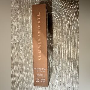 LAST ONE! Summer Fridays Lip Butter Balm in Hot Cocoa (Limited Edition)